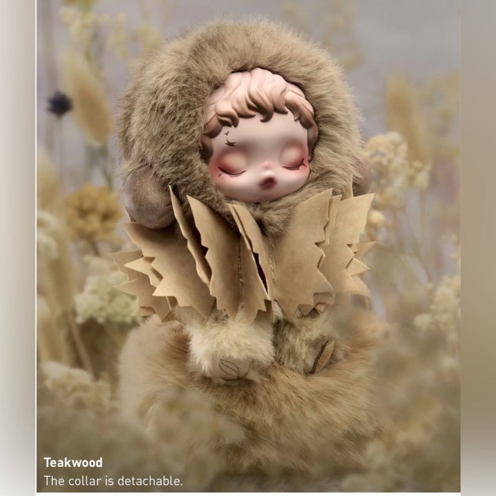 SKULLPANDA Teakwood L'impressionnisme New Series Plush Doll 100% Authent…